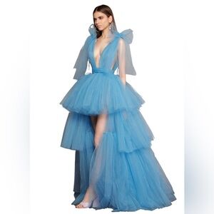 Bronx and Banco Anna Gown in light blue